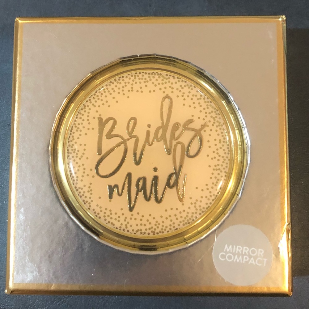 Bridesmaid compact mirror